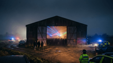 The Illegal Northamptonshire Barn Rave: A Definitive Turning Point For Uk Underground Culture Illegal Northamptonshire barn rave police containment 2026 underground music event